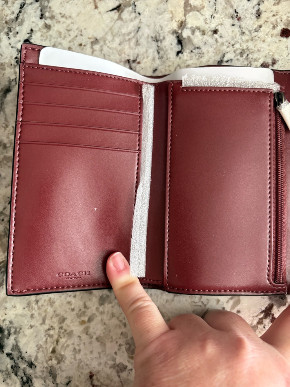 NWT! Coach Jade Colorblock Wallet - Picture 7 of 9